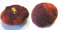 unikatissima Felting Buttons